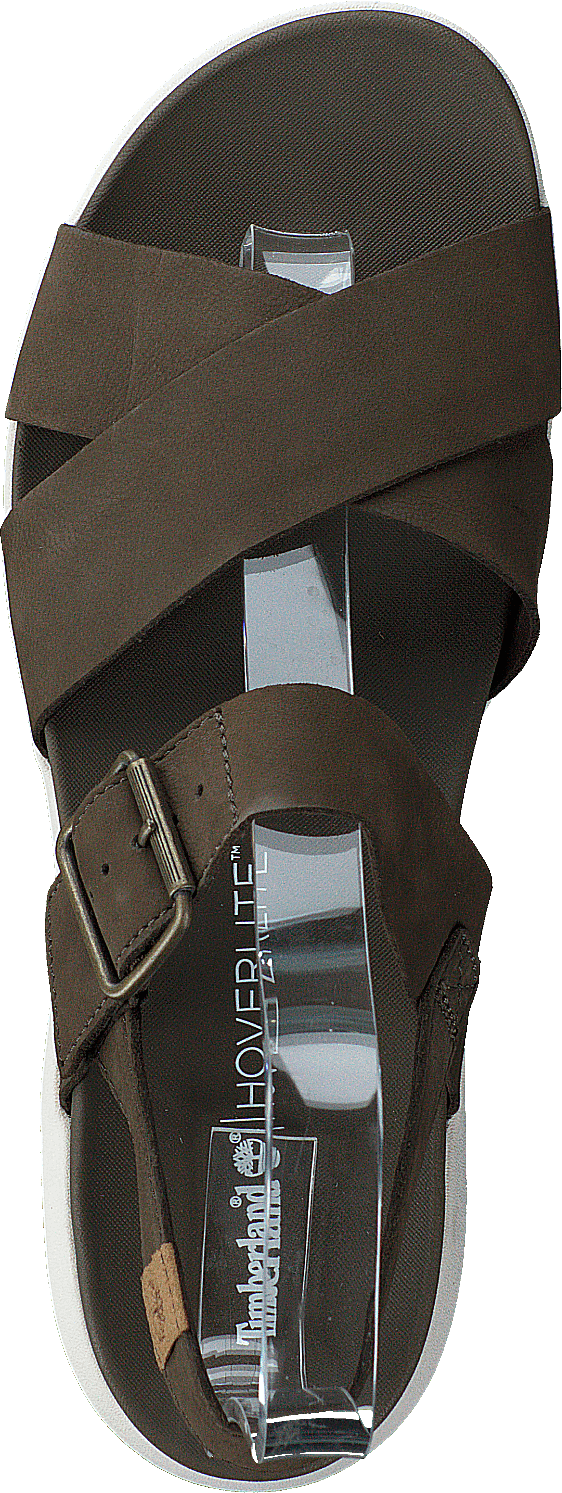 Wilesport Lthr Sandal Olive Nubuck