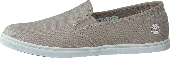 Dausette Slip-on in tela naturale