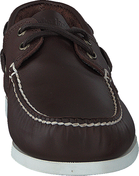 Cedar Bay Boat Shoe Dk Brown Full Grain