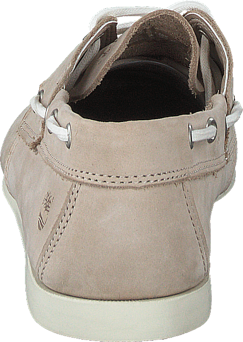 Chaussure bateau Cedar Bay en nubuck beige clair