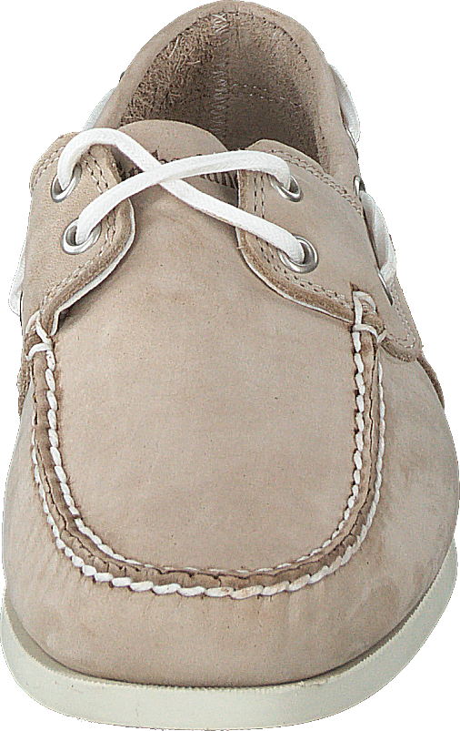 Chaussure bateau Cedar Bay en nubuck beige clair