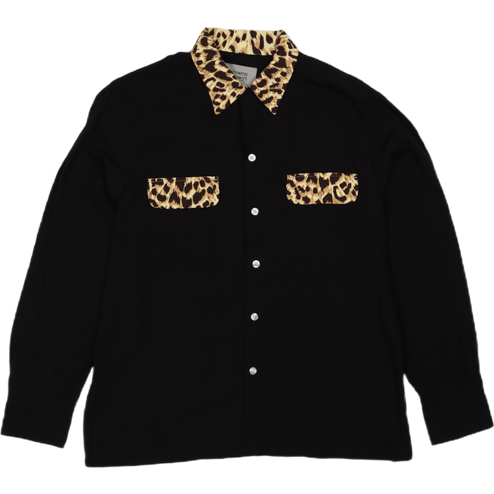 Wacko Maria 50's Shirt Wacko Maria Black / Leopard Pr