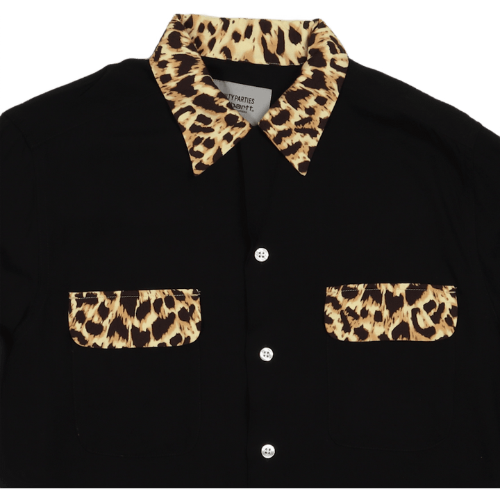 Wacko Maria 50's Shirt Wacko Maria Black / Leopard Pr
