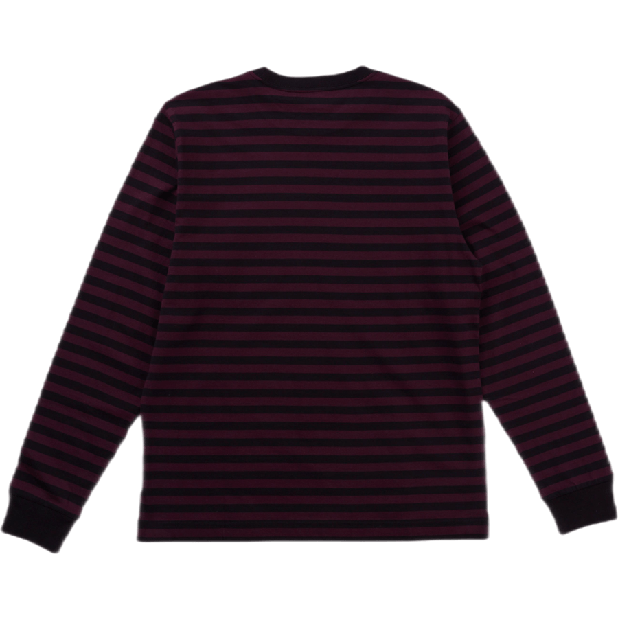 L/s Parker Pocket T-shirt Parker Stripe, Dark Navy / Boy
