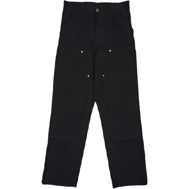 Double Knee Pant Black