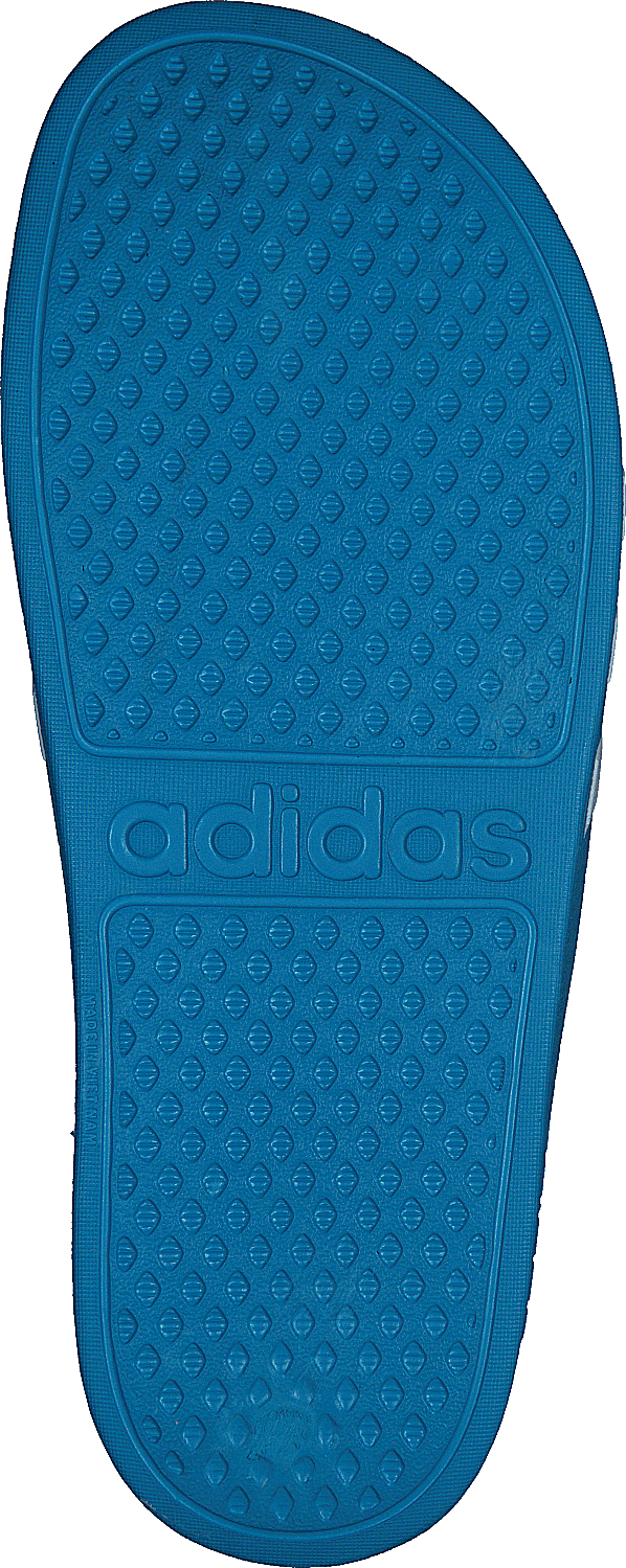 Adilette Aqua Slides Kids Solar Blue / Cloud White / Solar Blue