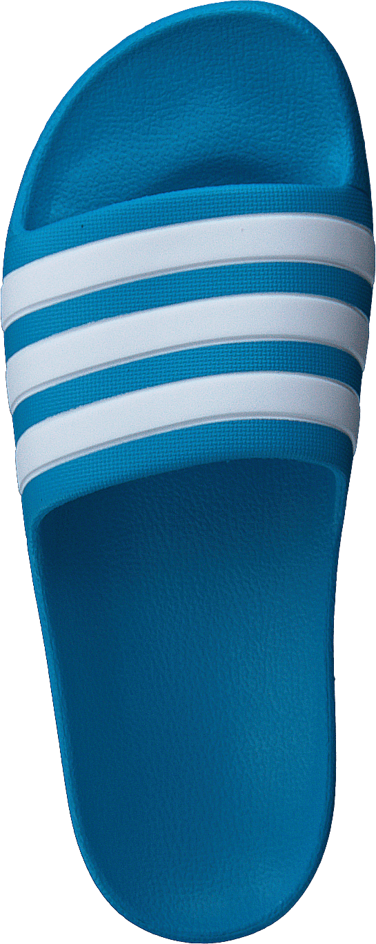 Adilette Aqua Slides Kids Solar Blue / Cloud White / Solar Blue