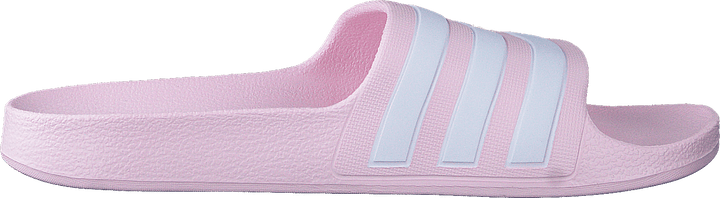 Claquettes Adilette Aqua pour enfants : rose clair / blanc nuage / rose clair