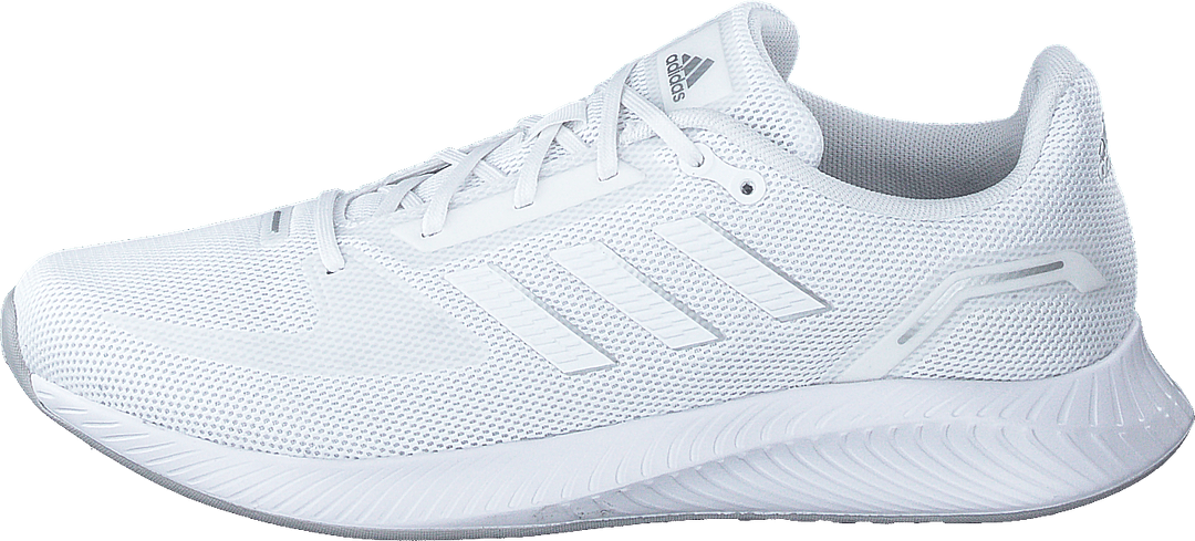 Run Falcon 2.0 Shoes Cloud White / Cloud White / Silver Metallic