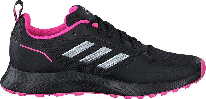Run Falcon 2.0 TR Shoes Core Black / Silver Metallic / Screaming Pink