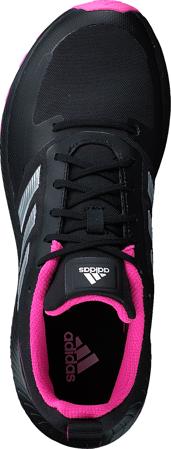 Run Falcon 2.0 TR Shoes Core Black / Silver Metallic / Screaming Pink