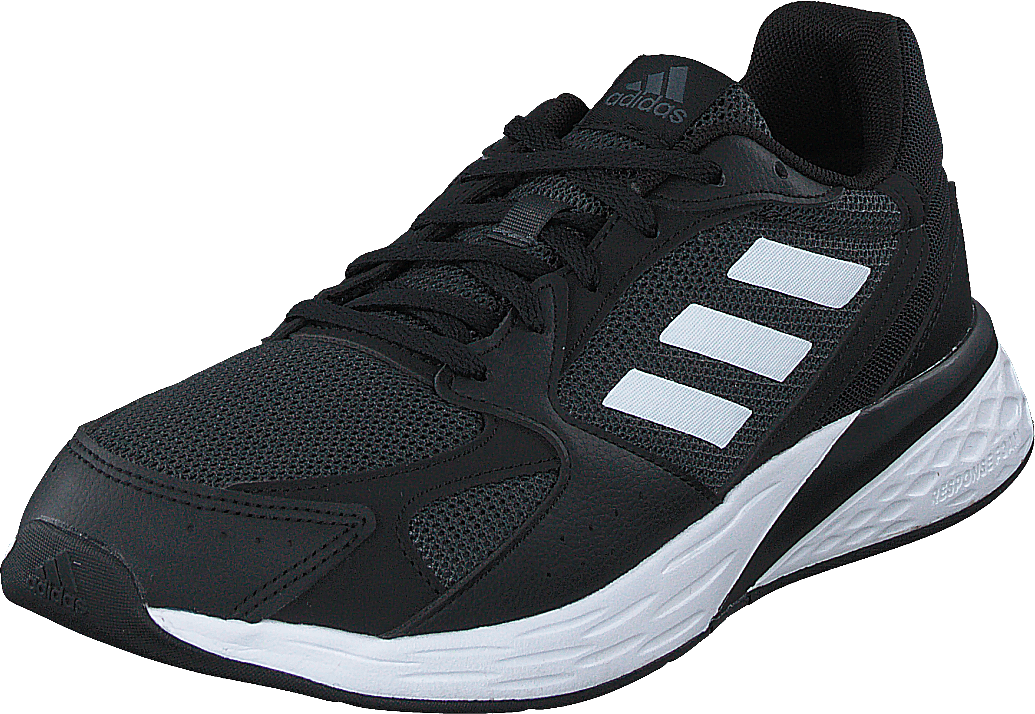 Response Run Shoes Core Black / Cloud White / Grey Six