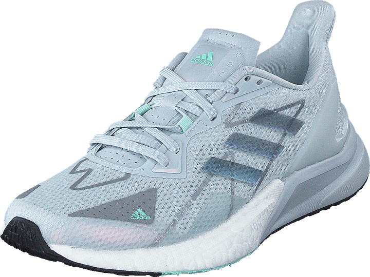 X9000L3 HEAT.RDY Shoes Halo Blue / Cloud White / Clear Mint