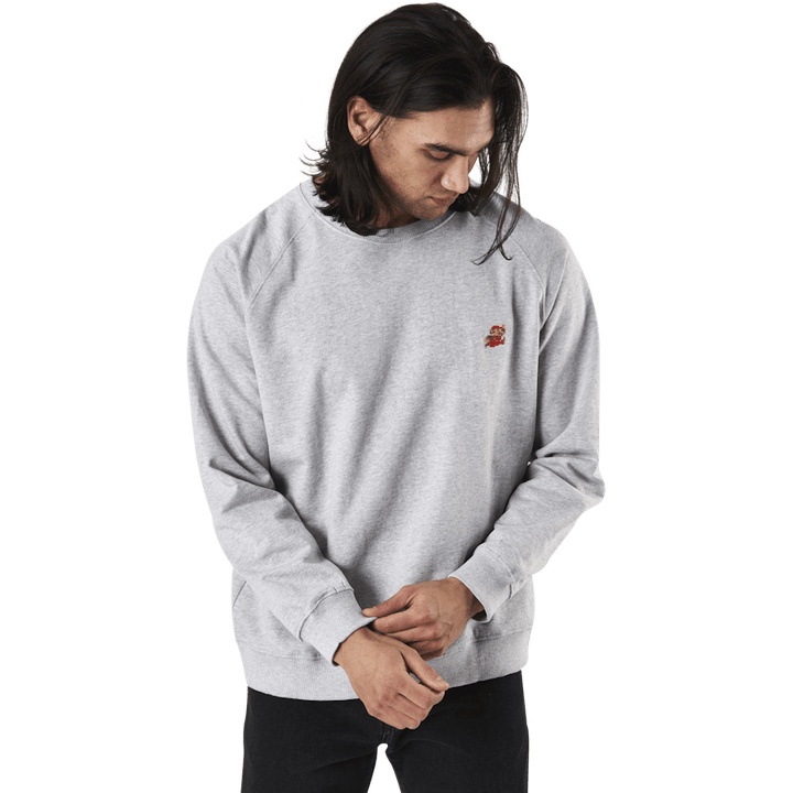 Sweatshirt Malmoe Super Mario Grey Melange