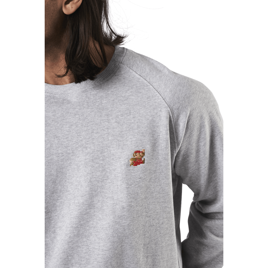 Sweatshirt Malmoe Super Mario Grey Melange