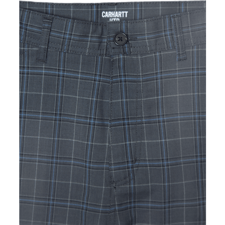 Menson Pant Stowe Check, Wave /rigid