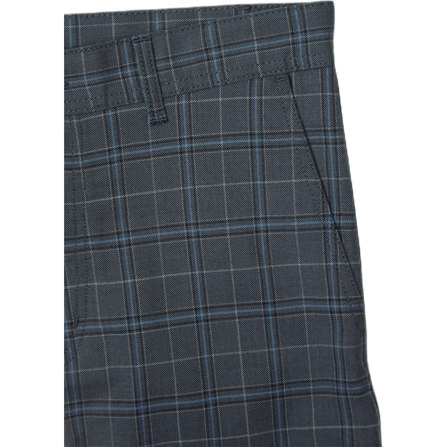 Menson Pant Stowe Check, Wave /rigid