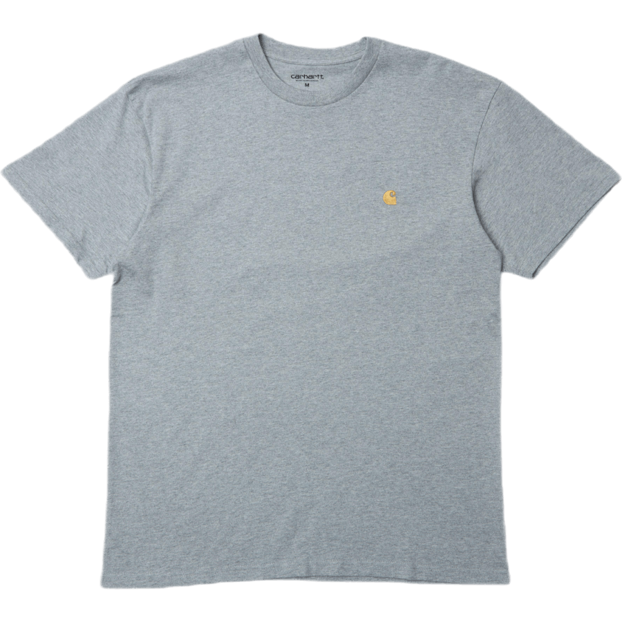 S/s Chase T-shirt Grey Heather / Gold /---