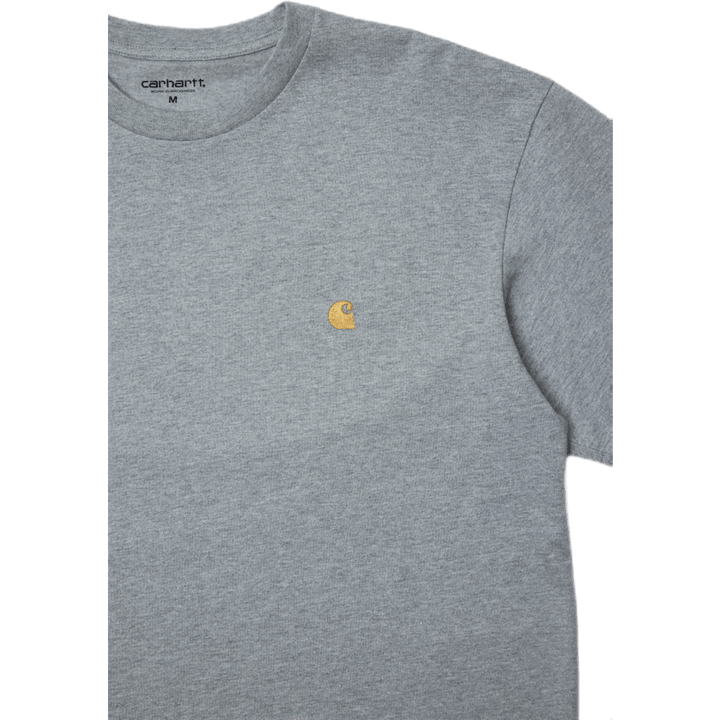 S/s Chase T-shirt Grey Heather / Gold /---
