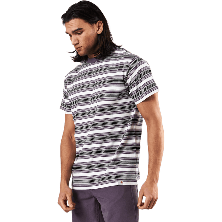 S/s Otis T-shirt Otis Stripe, Provence /---