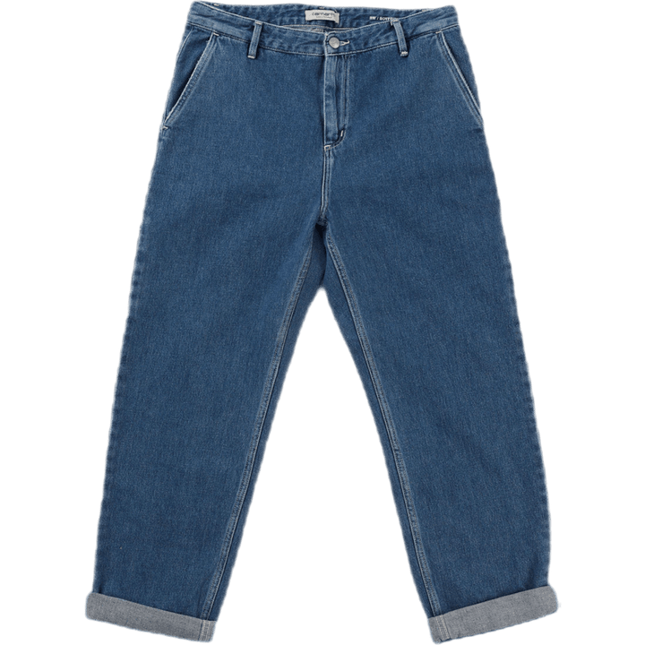 W' Pierce Pant Blue /stone Washed