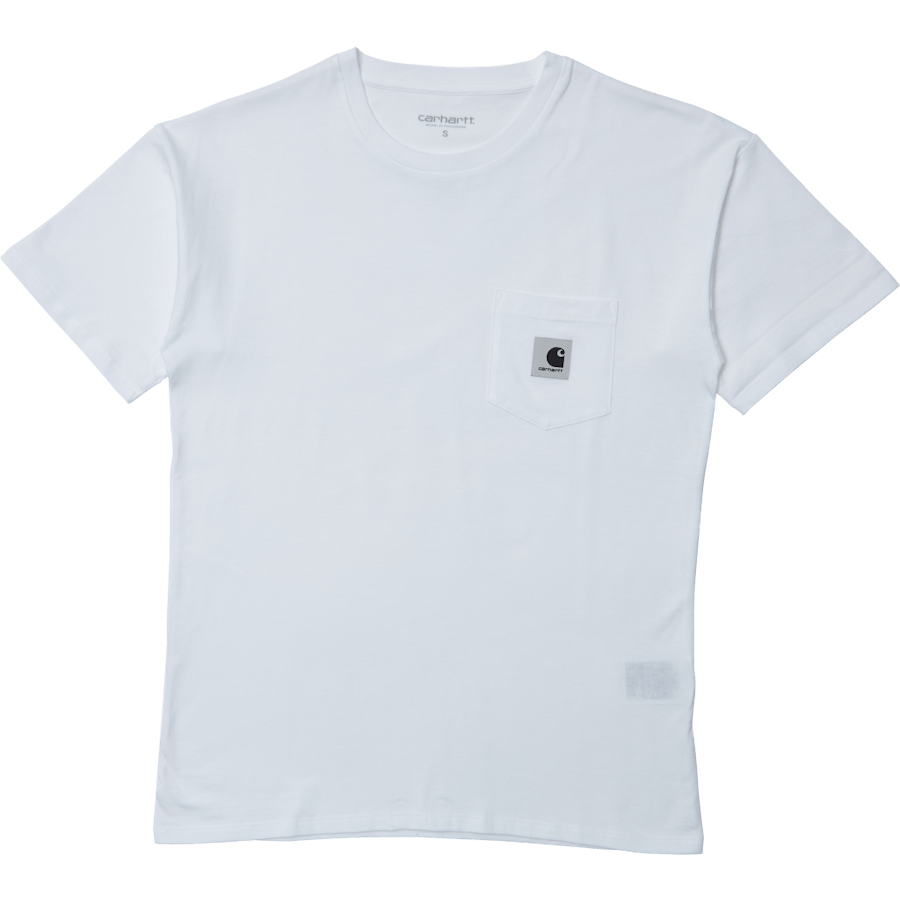 W' S/s Pocket T-shirt White /---