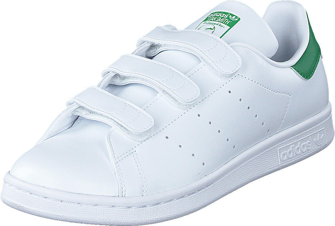 Stan Smith Cf Cloud White / Cloud White / Green