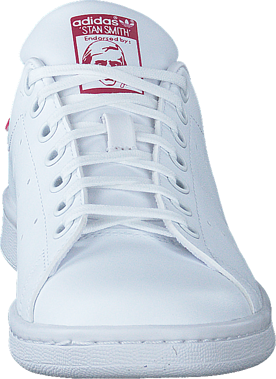 Stan Smith J Cloud White / Cloud White / Bold Pink