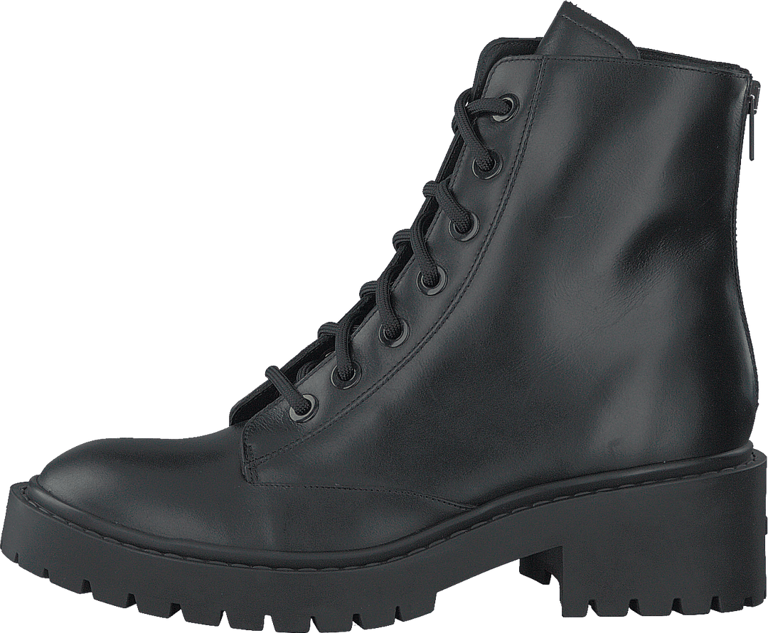 Pike Lace Up Boot Black