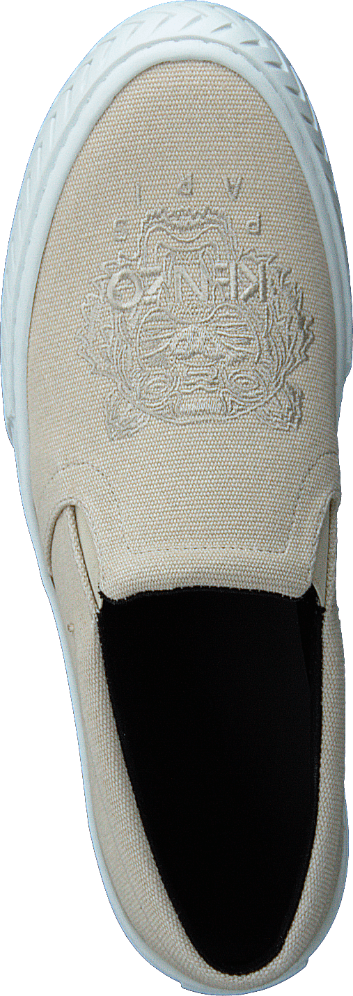 K-skate Slip On Tiger Ecru
