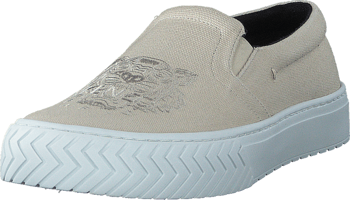 K-skate Slip On Tiger Ecru