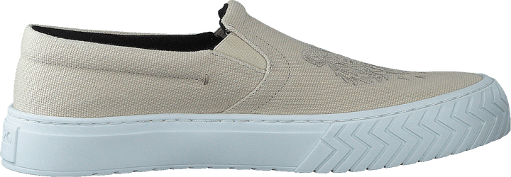 K-skate Slip On Tiger Ecru