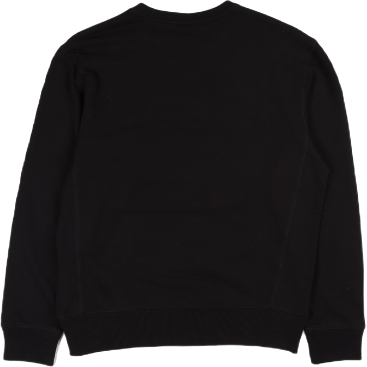 Iconic Tackle Twill Crewneck Black