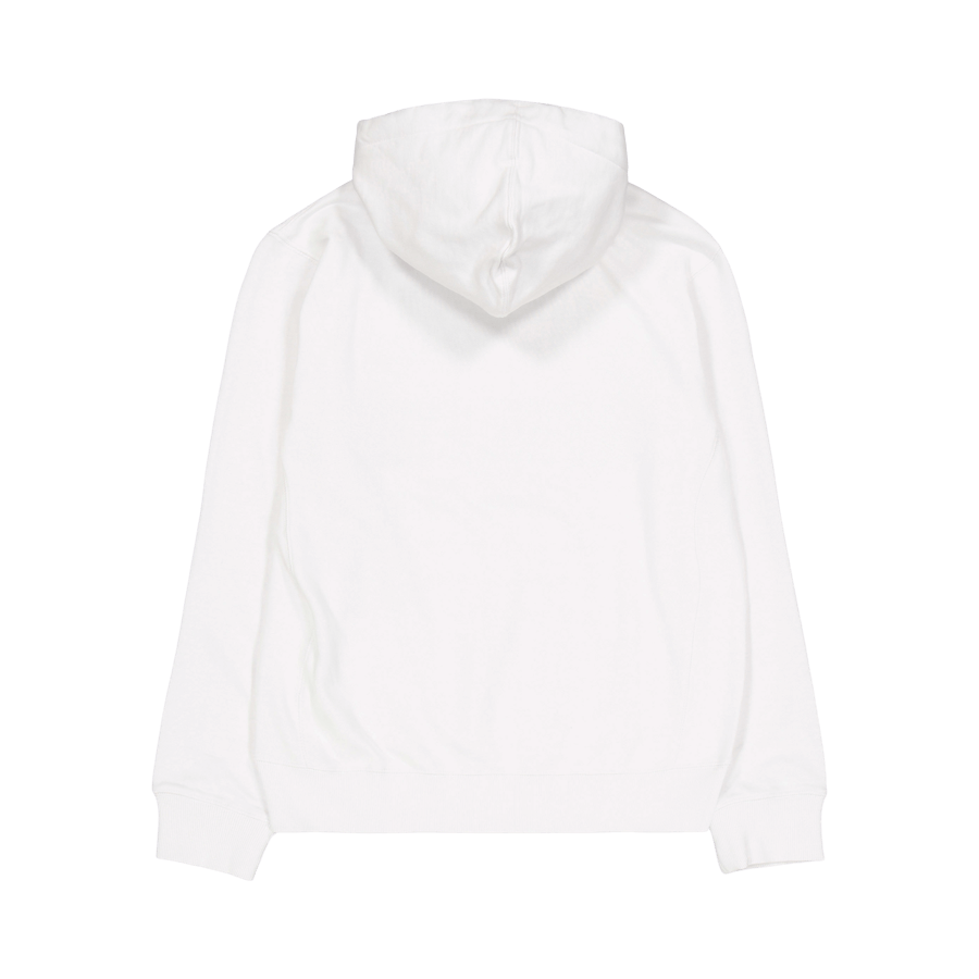 Iconic Twill Hoodie White
