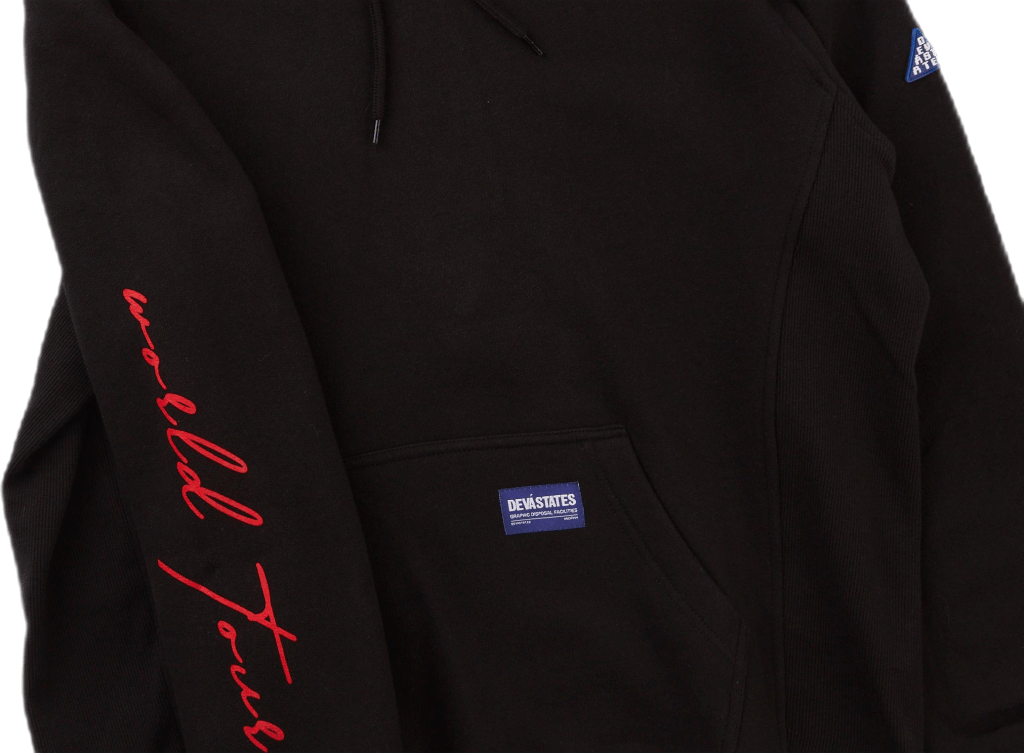 Hoodie Tour Schwarz