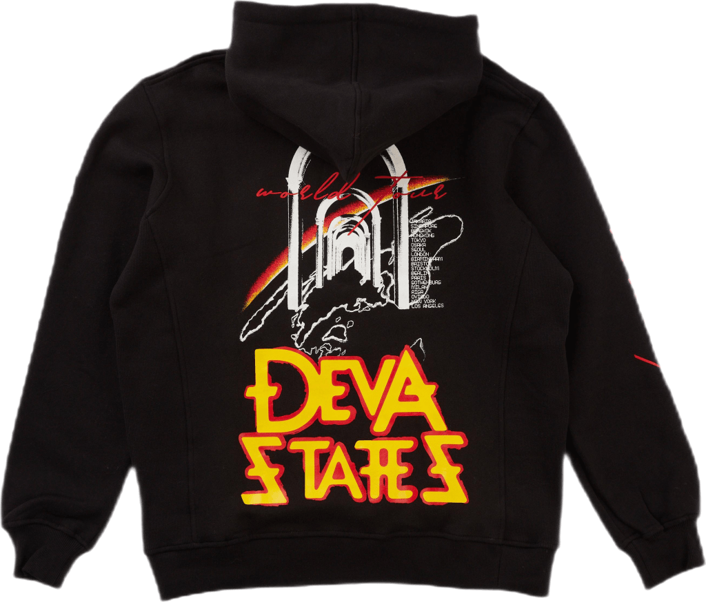 Hoodie Tour Schwarz