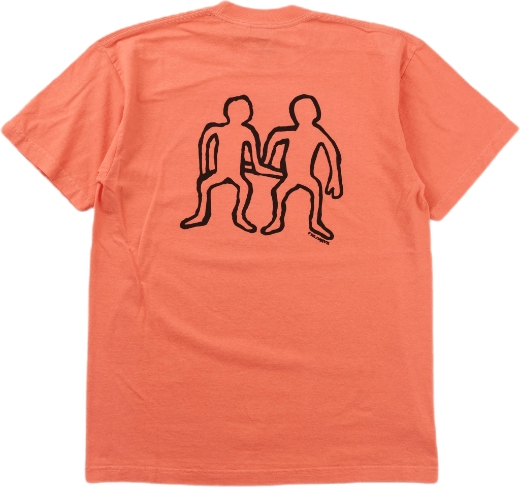 Collaborate S/s Tee Coral