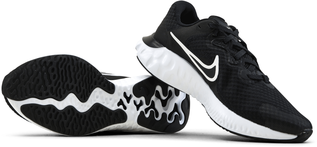 Renew Run 2 Men's Running Shoe Black/white-dk Smoke Grey