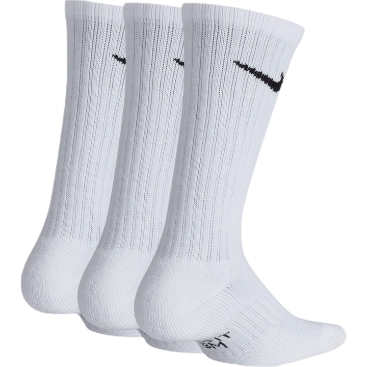 Kids Cushioned Socks(3pairs) White/black