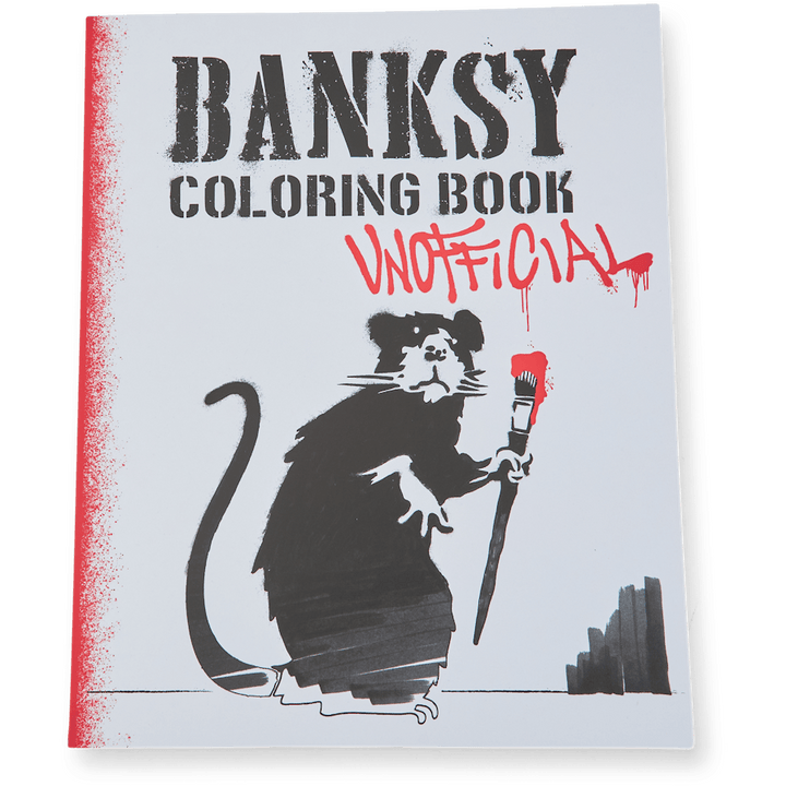 Banksy Omaľovánky Multi