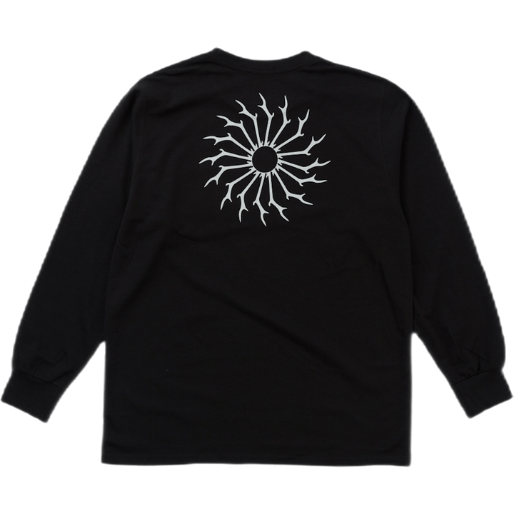 Round Pocket Tee - Circle Horn Black
