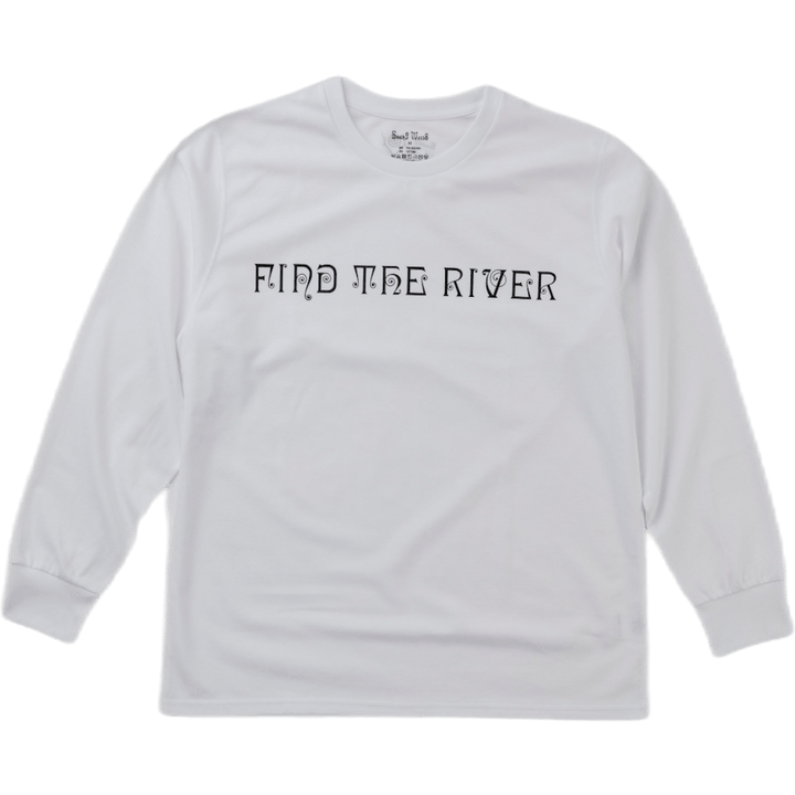 Crew Neck Tee - Find The River White