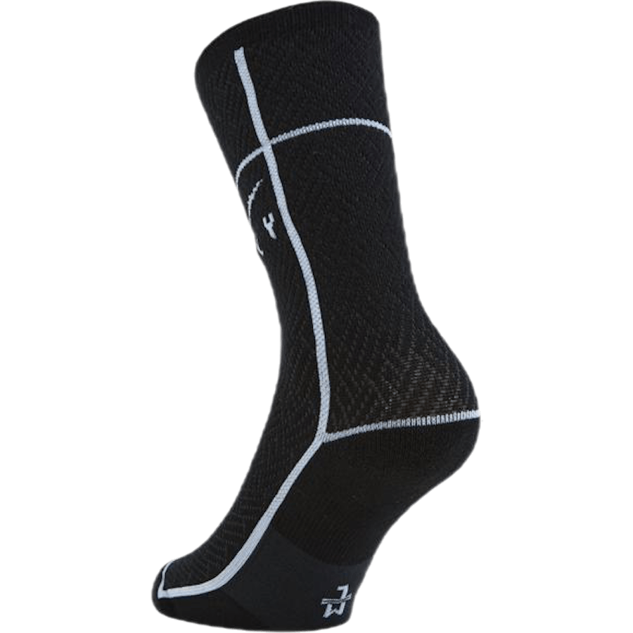U Snkr Sox Crew Swoosh Fly dk