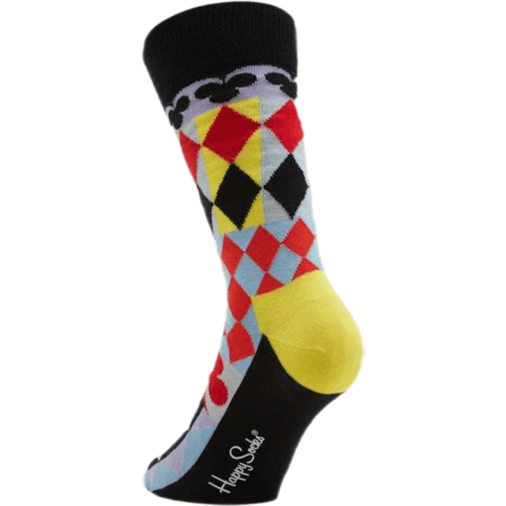 Abstract Cards Sock Multi