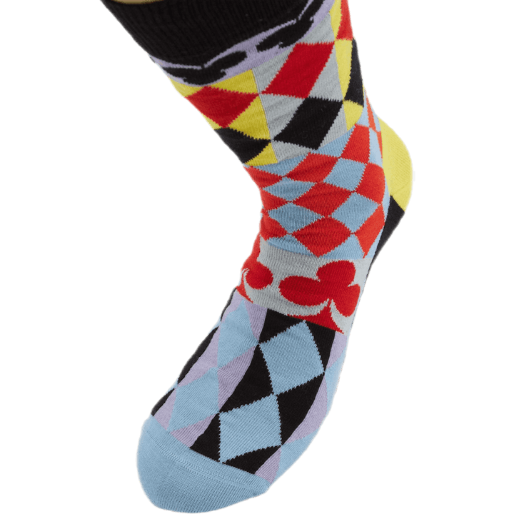 Abstract Cards Sock Multi