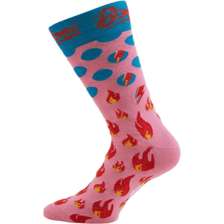 Aladdin Sane Sock Pink
