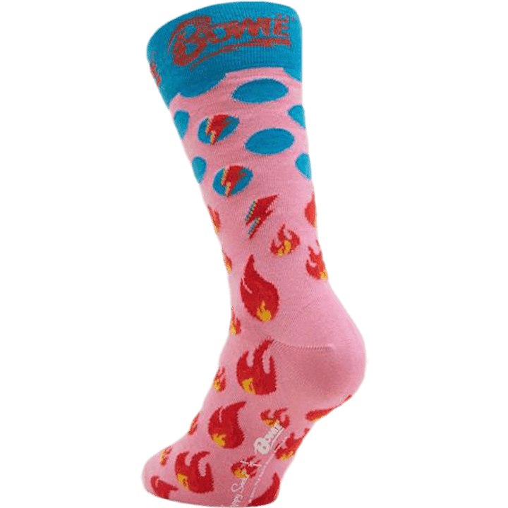 Aladdin Sane Sock Pink