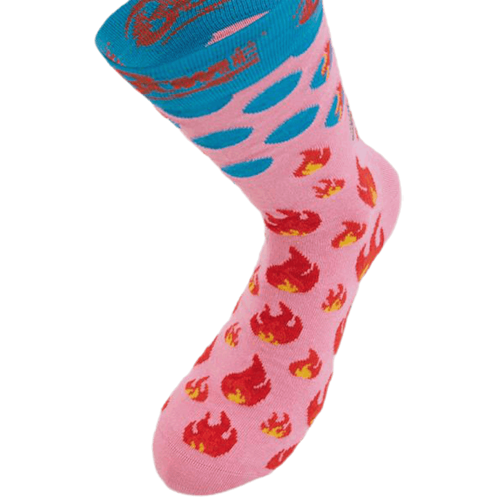 Aladdin Sane Sock Pink