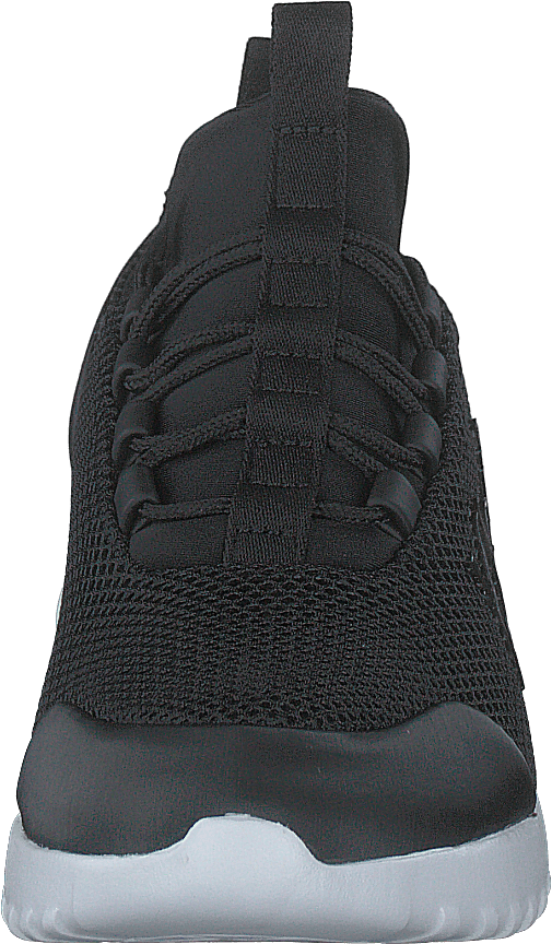 Runner Sneaker Laceup Mesh Black