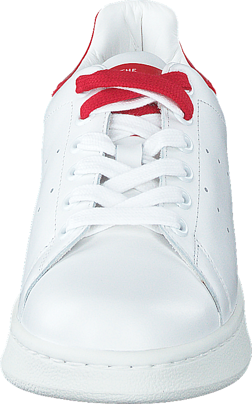 The Tennis Shoe White-red